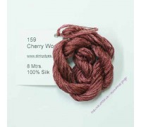 Шёлковое мулине Dinky-Dyes S-159 Cherry Wood